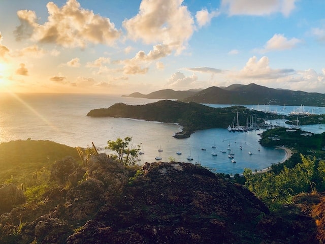 Caribbean ocean view